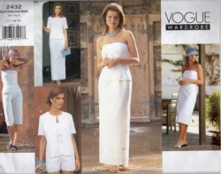 2432 EZ VOG SS JACKET,DRESS,TOP,MINI SHORTS,BOTTOM PATTERN 12-16